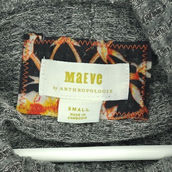 Maeve Small TurtleNeck/Cowl OverSized Sweater Tunic - Picture 6 of 9